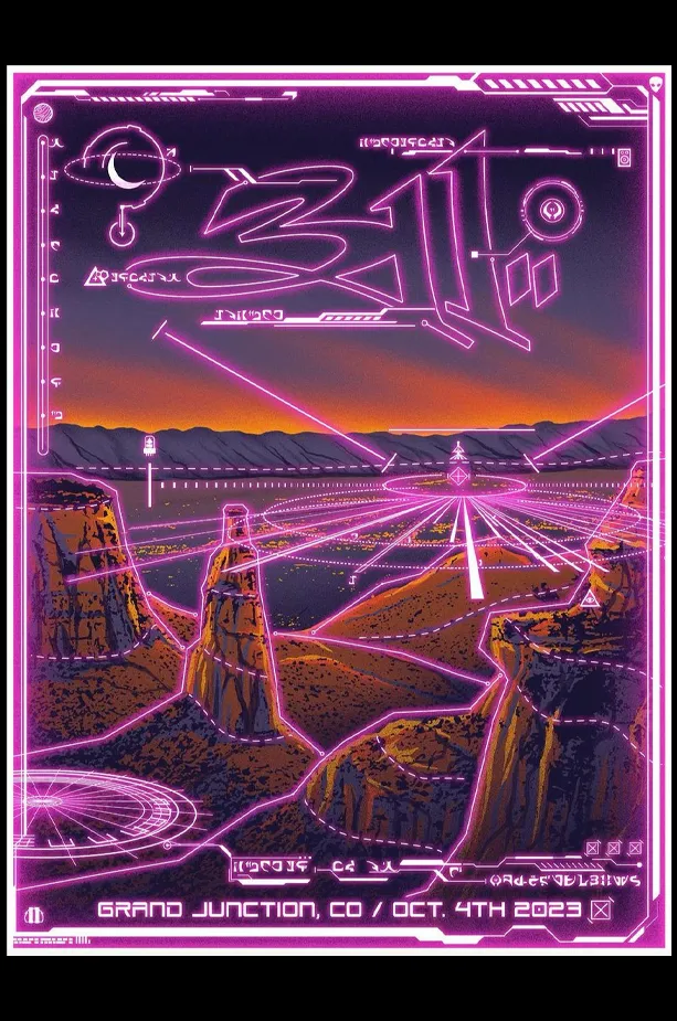 311 Grand Junction, CO 2023 My Show Poster