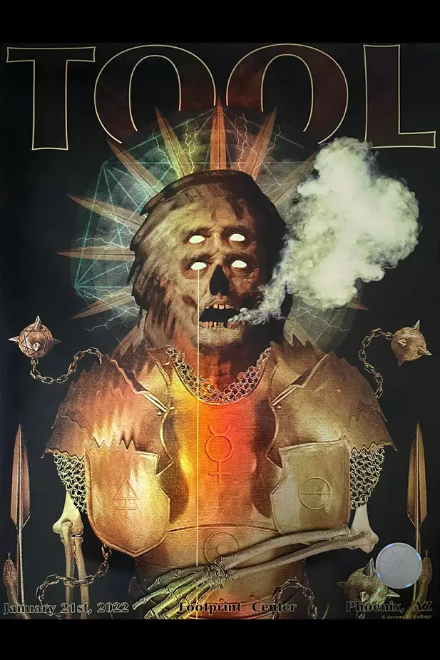 Tool Phoenix, AZ 2022 My Show Poster